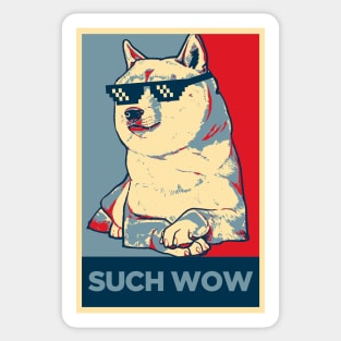 Such Wow Doge Sticker